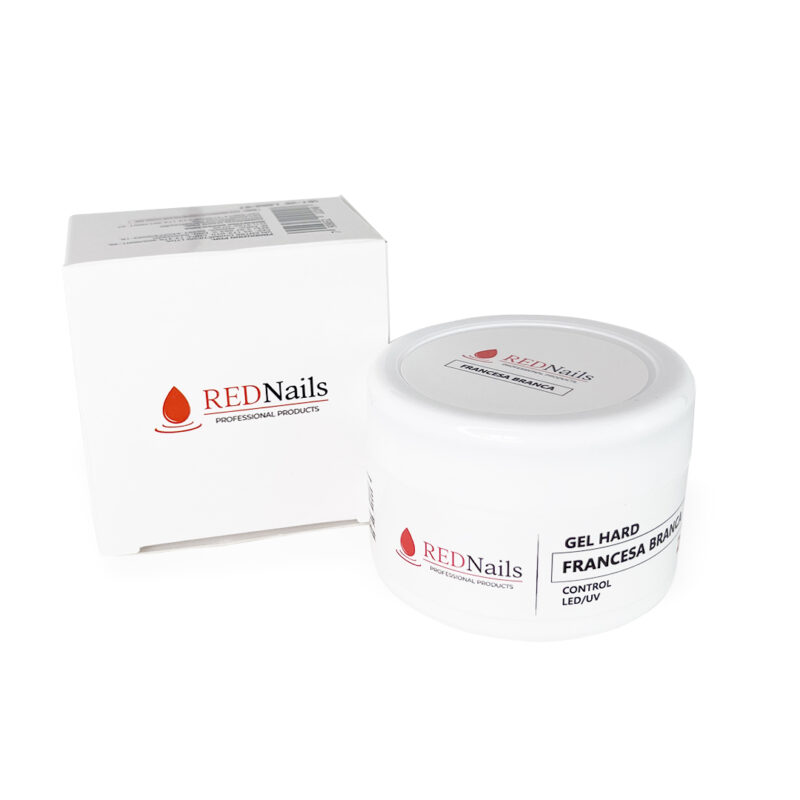 Gel Led/Uv Francesa Branca Red Nails 25G