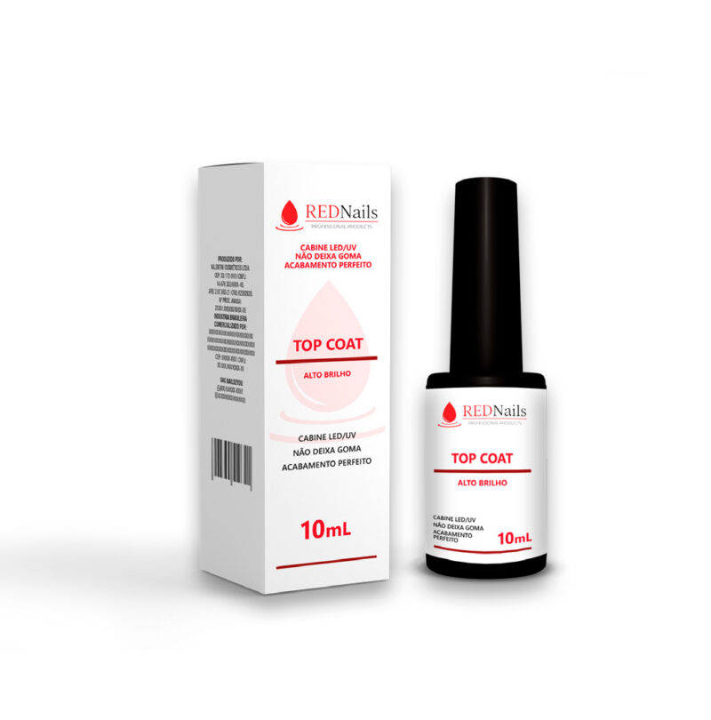 Top Coat Red Nails 10ML