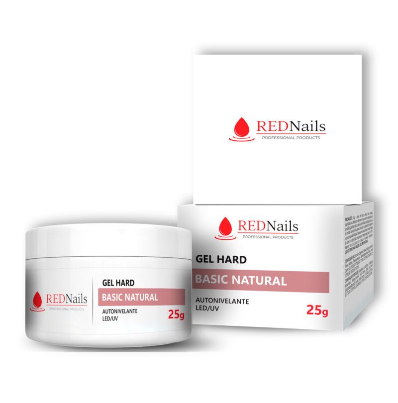 Gel Led/Uv Basic Natural Red Nails 25G