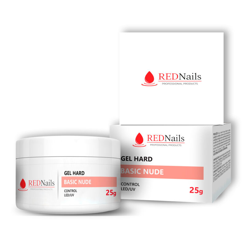 Gel Led/Uv Basic Nude Red Nails 25G