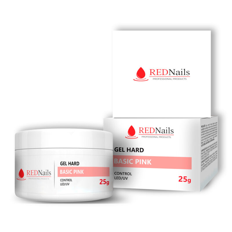 Gel Led/Uv Basic Pink Red Nails 25g