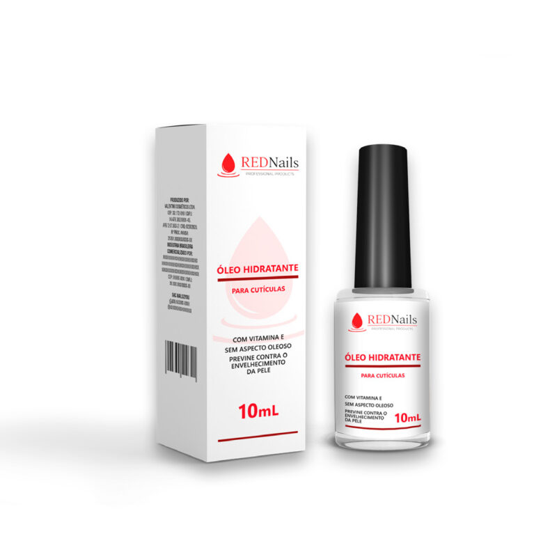 Óleo Hidratante para cutículas Red Nails 10ML